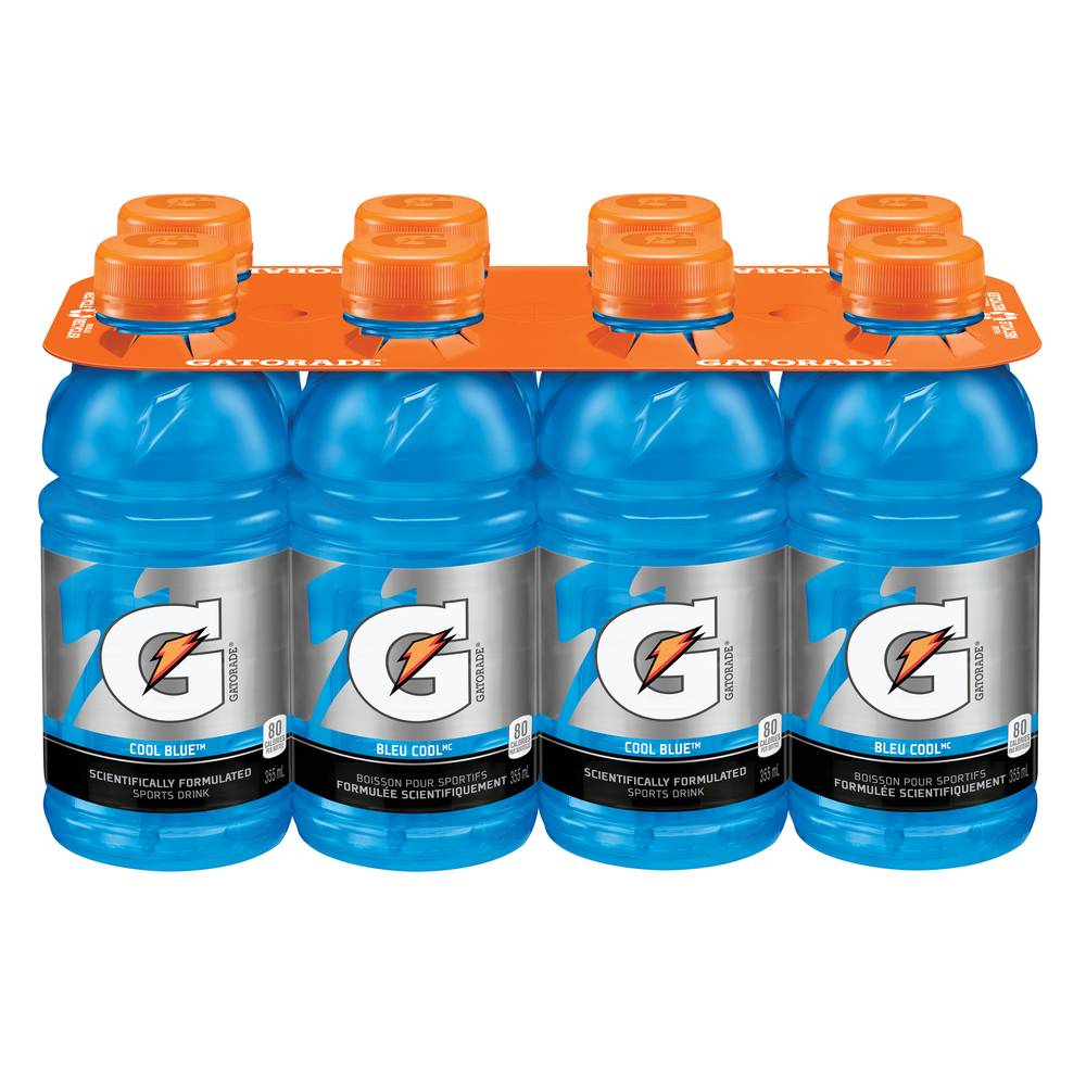 Gatorade Perform Cool Blue Sports Drink (8 x 355 ml)