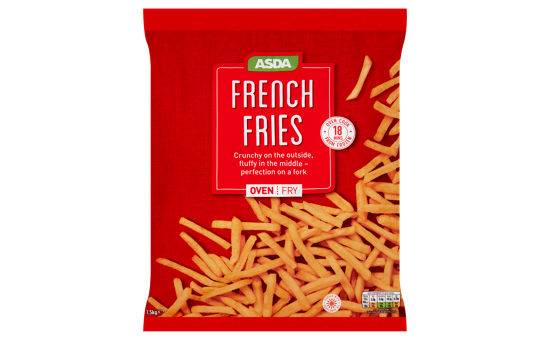 Asda French Fries 1.5kg