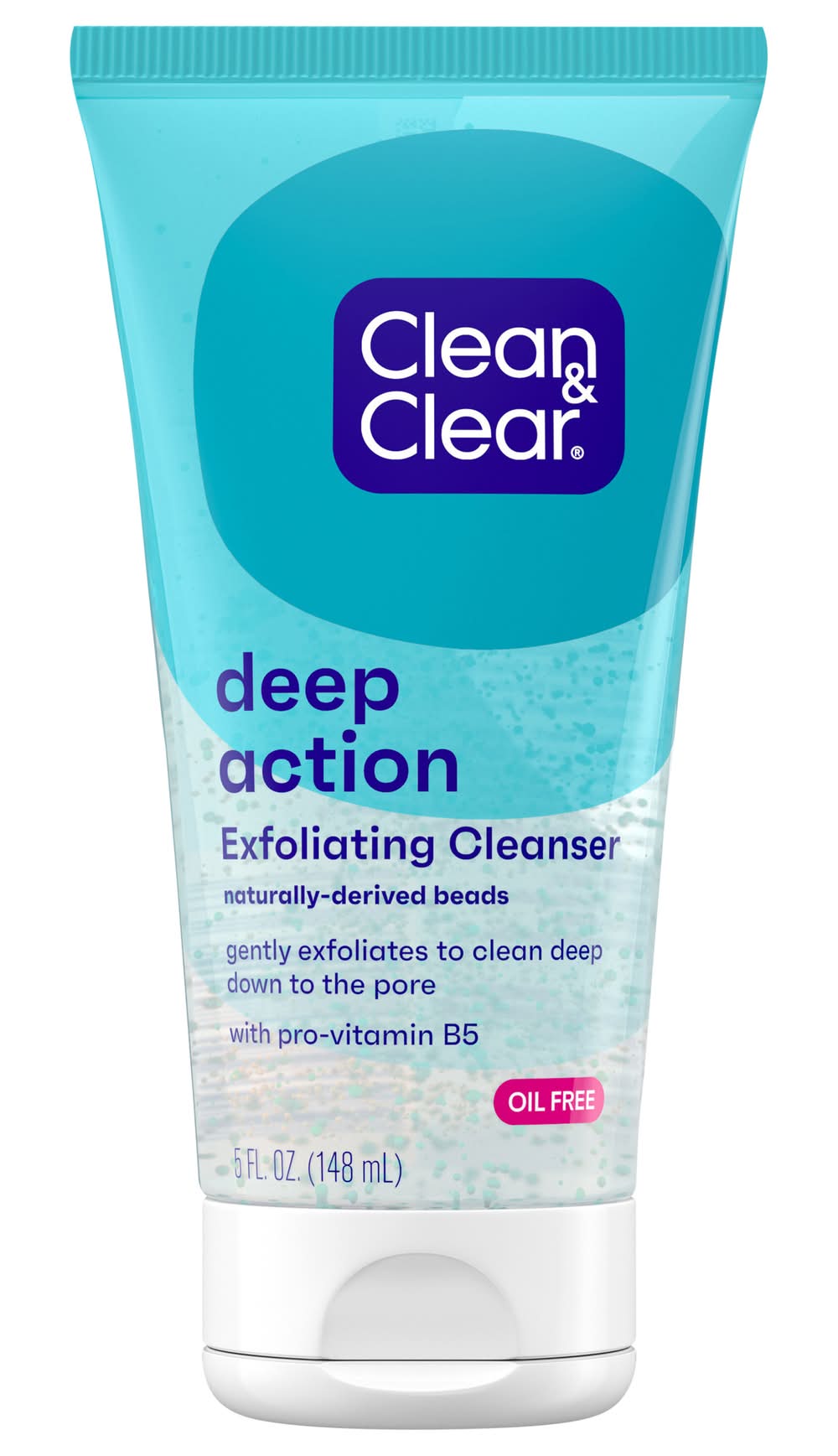 Clean & Clear Oil-Free Deep Action Exfoliating Scrub (5 oz)