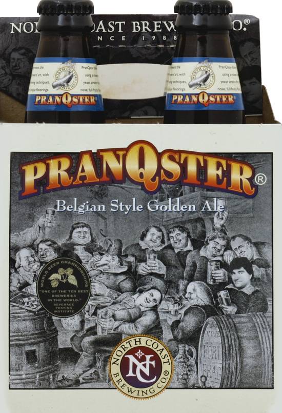 North Coast Pranqster Belgian Style Golden Ale Beer (4 ct, 12 fl oz)