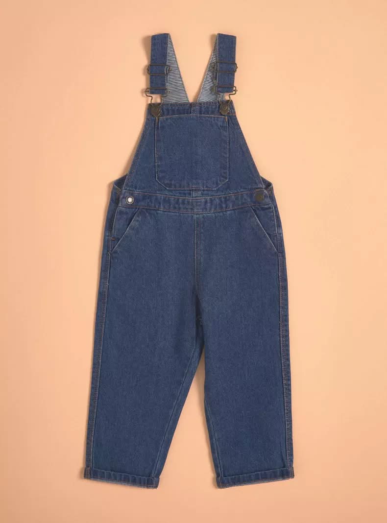 Opaline Jardinera Básica Denim Niño azul 12m