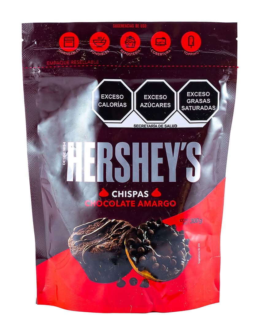Hershey's · Chispas de chocolate amargo (300 g)