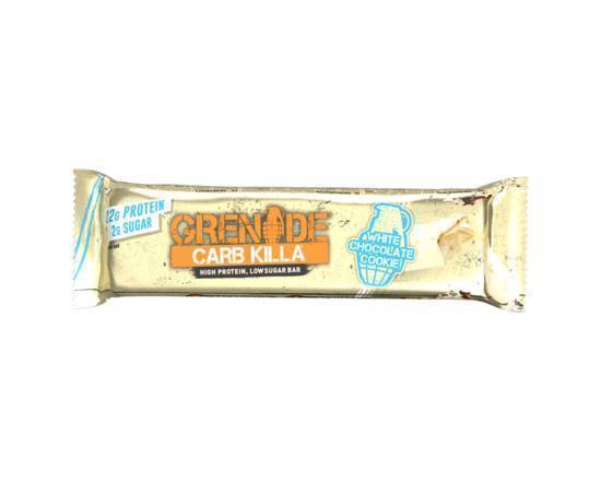 Grenade Carb Killa High Protein, Low Sugar Bar White Chocolate Cookie 60g