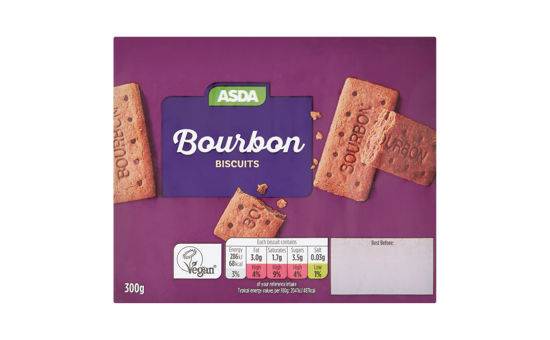 Asda Bourbon Biscuits 300g