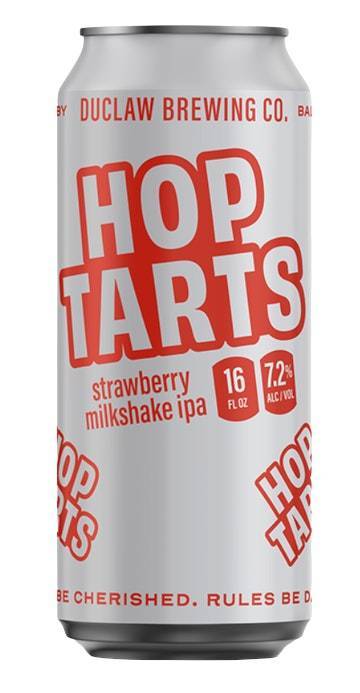 Duclaw Rotating Beer Series (hop tarts strawberry milkshake)