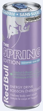 Red Bull Spring Edition Energy Drink, Grapefruit-Blossom (250 ml)