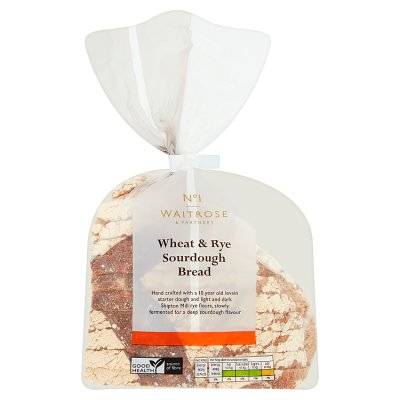 No.1 Wheat & Rye Sourdough Sliced Bread (500g)