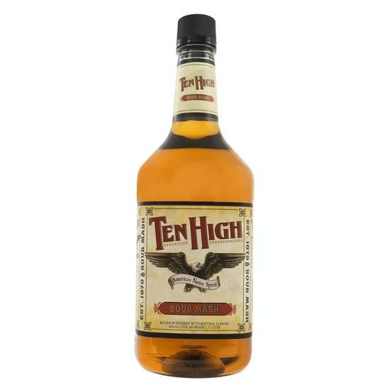 Ten High Sour Mash Kentucky Bourbon Whiskey (1.75 L)