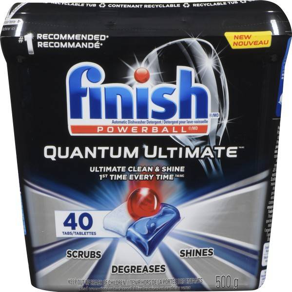 Finish Powerball Dishwasher Detergent Tabs (40 ct)