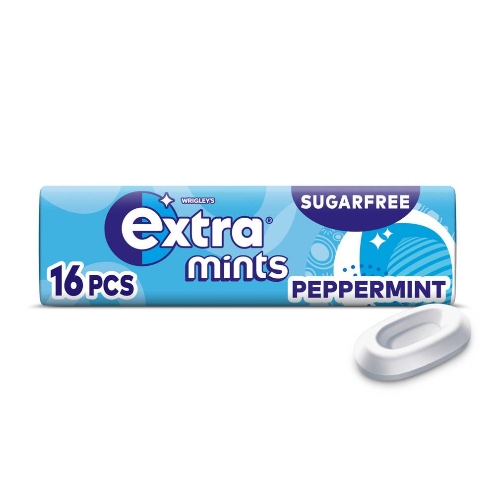 Extra Mints Peppermint Sugar Free 16 Mints