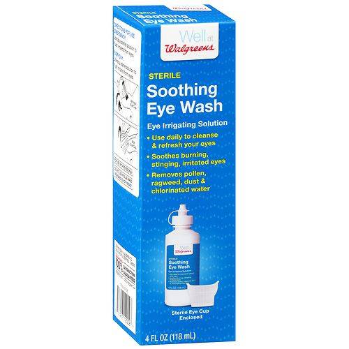 Walgreens Sterile Soothing Eye Wash - 4.0 oz