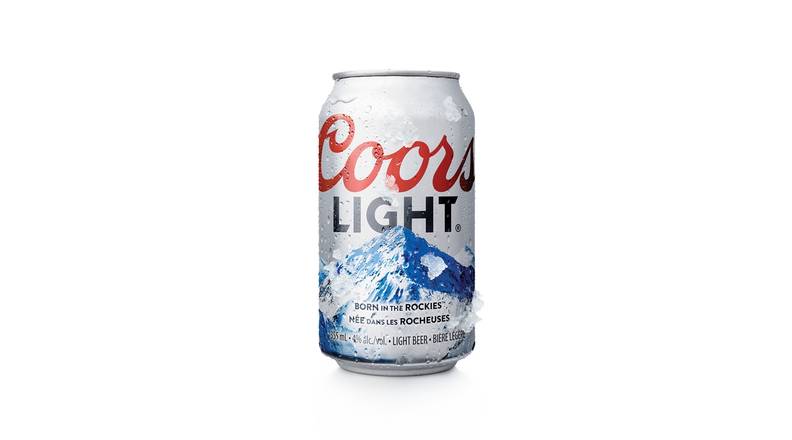 Coors Light 355mL, beer (4% ABV)