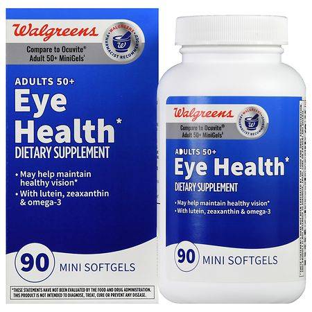 Walgreens Adult 50+ Eye Health Softgel