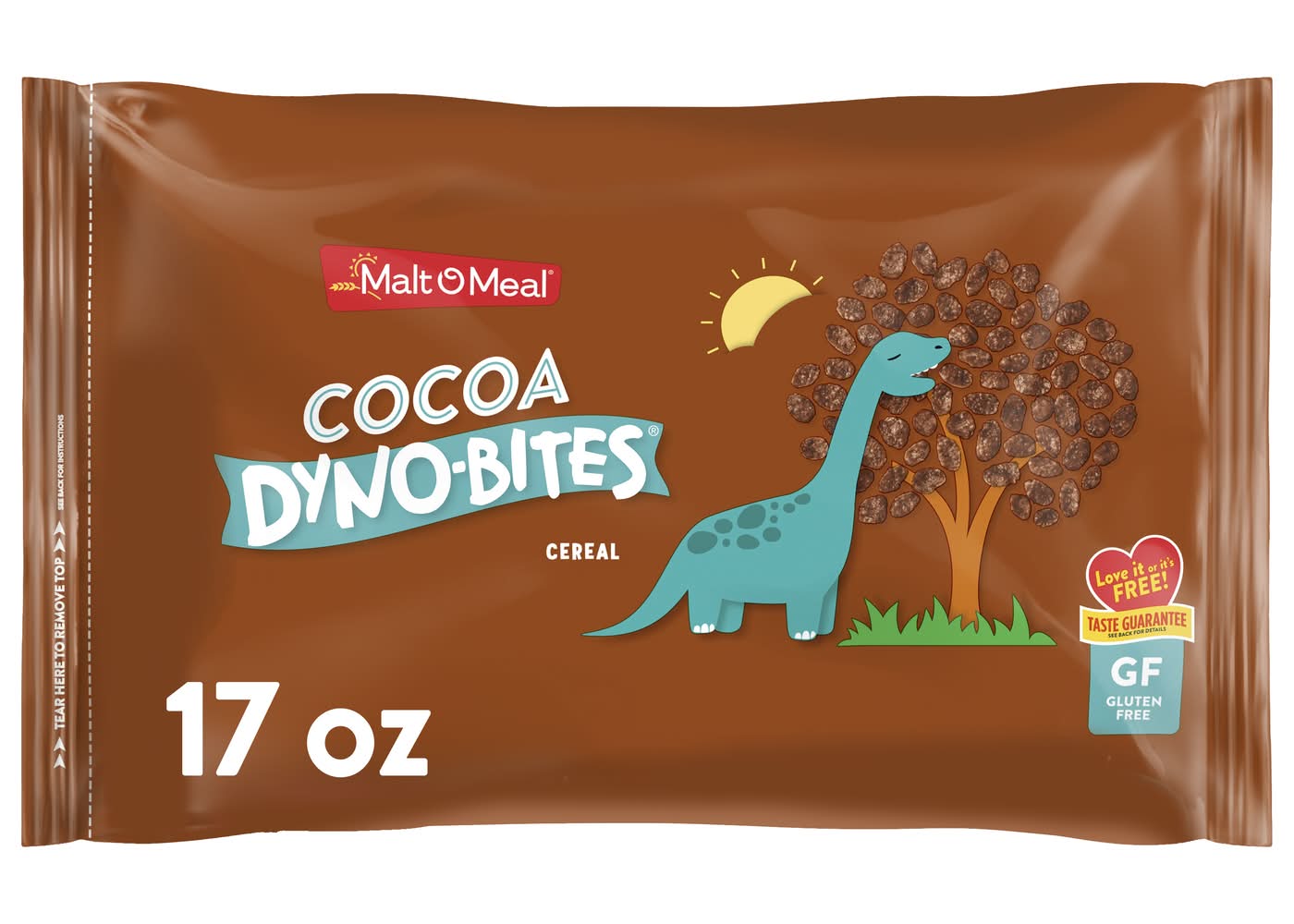 Malt-O-Meal Cereal, Cocoa Dyno-Bites, Regular Size (17 oz)