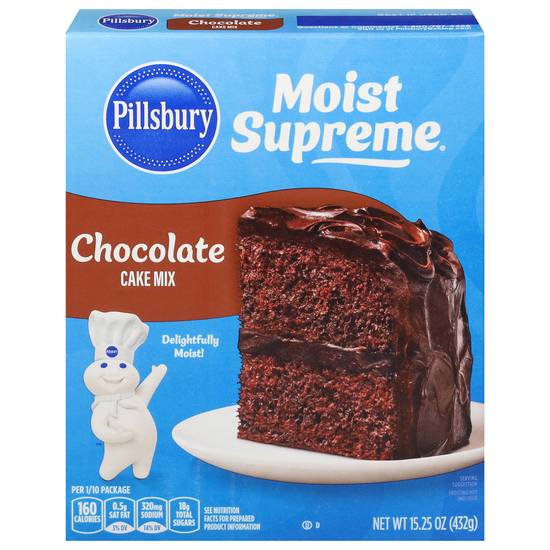 Pillsbury Moist Supreme Premium Chocolate Cake Mix