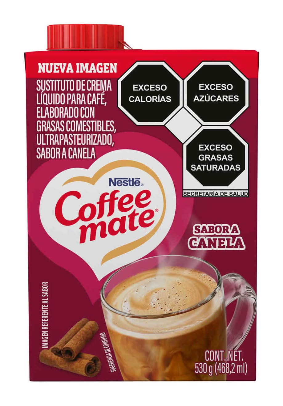 Coffee-Mate · Sustituto de crema líquido canela (500 ml)