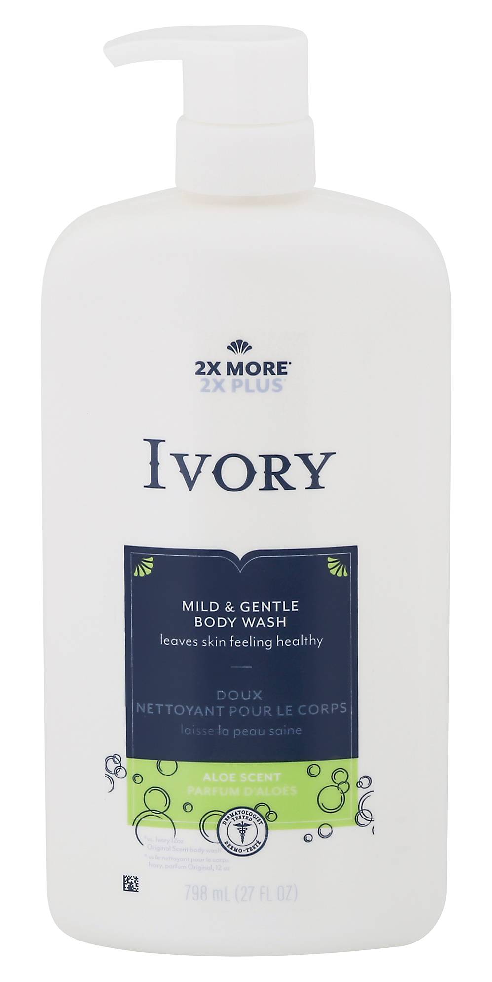 Ivory Aloe Scent Mild & Gentle Body Wash (27 fl oz)