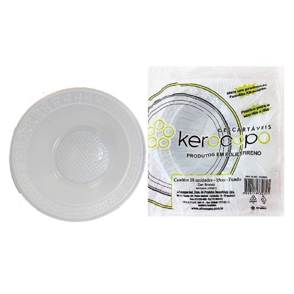 Kerocopo prato descartável branco fundo (10x15cm)
