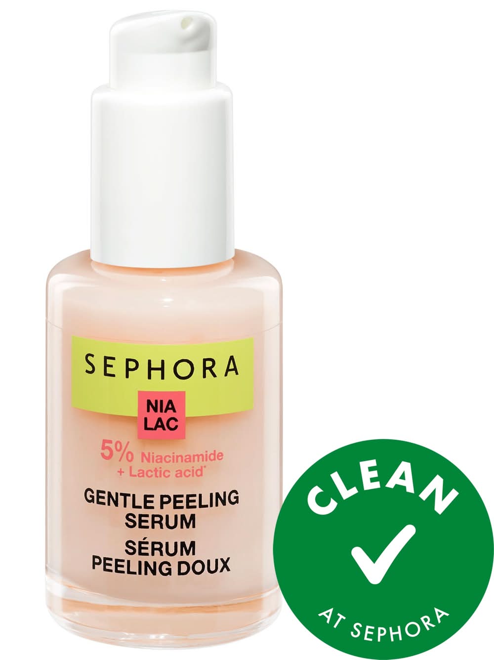 Sephora Collection Gentle Exfoliating Peeling Serum with Niacinamide + Lactic Acid 1 oz