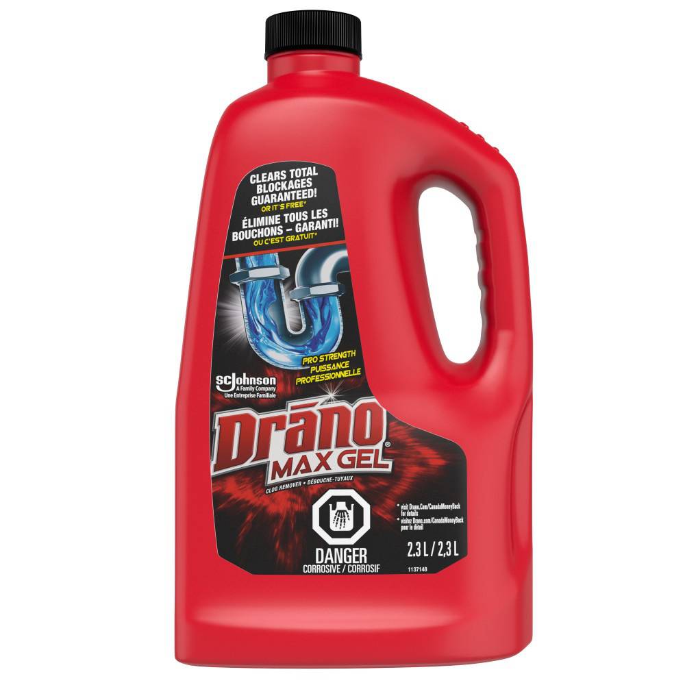 Drano Max Gel Drain Clog Remover and Cleaner (2.3 kg)