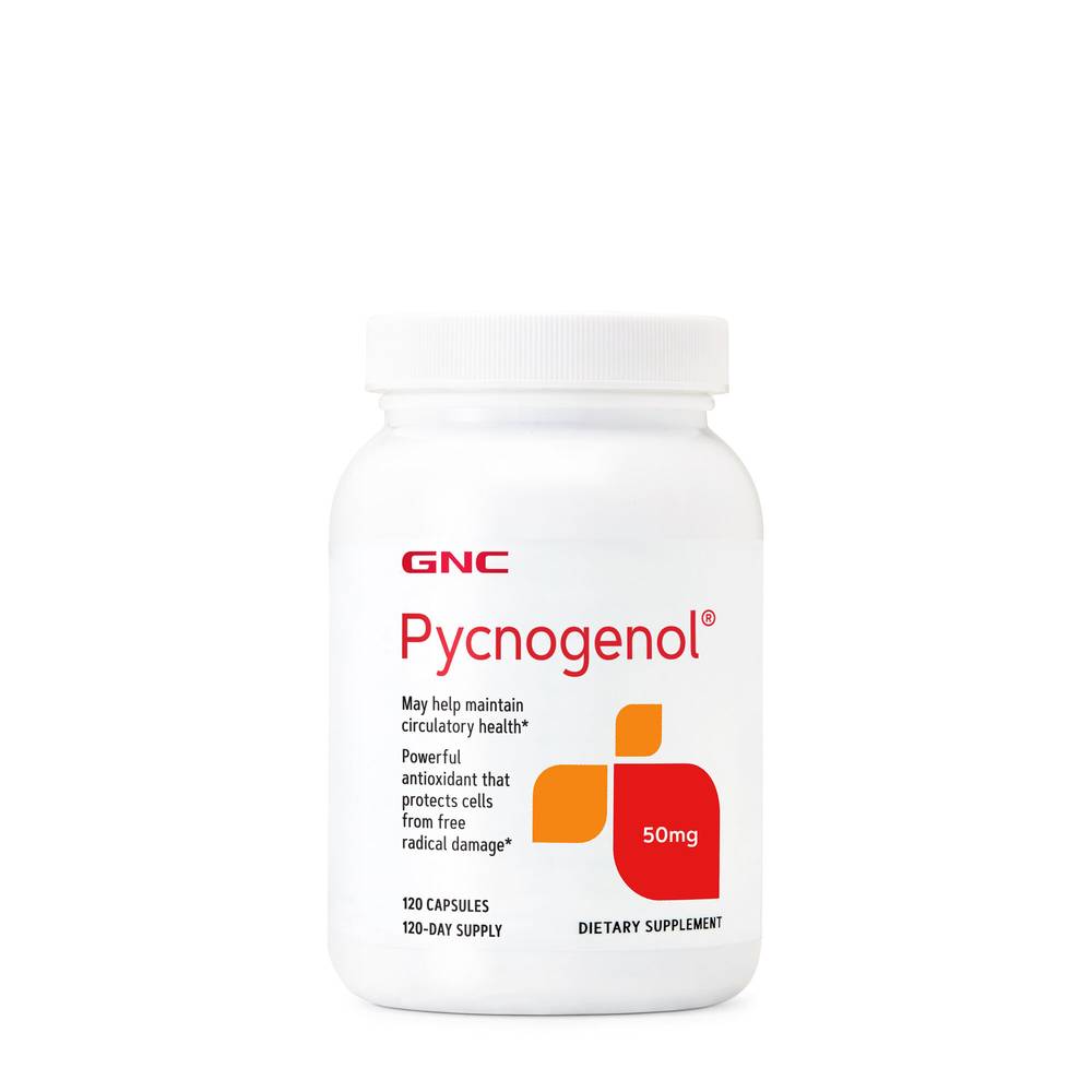 Pycnogenol® 50 mg - 120 Capsules (120 Servings) (1 Unit(s))