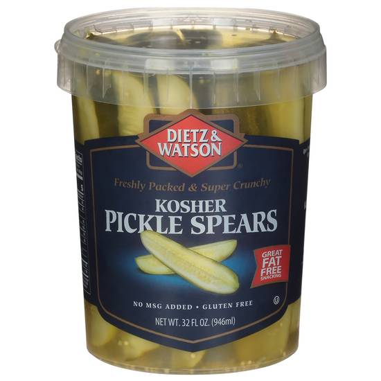 Dietz & Watson Kosher Pickle Spears