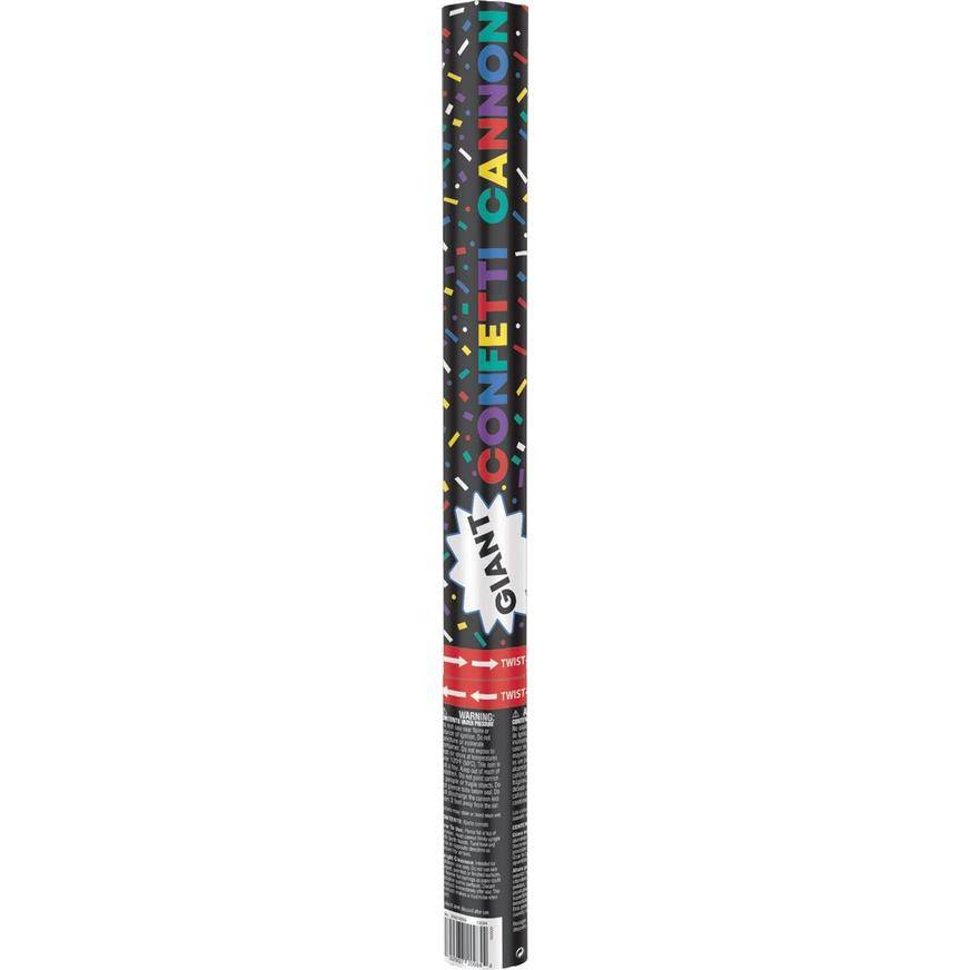 Party City Giant Jewel Tone Confetti Cannon (24 inch)