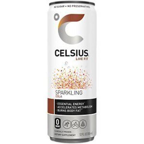 Celsius Cola Energy Drink 12oz Can