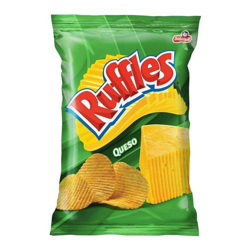 Ruffles · Papas fritas, queso (50 g)