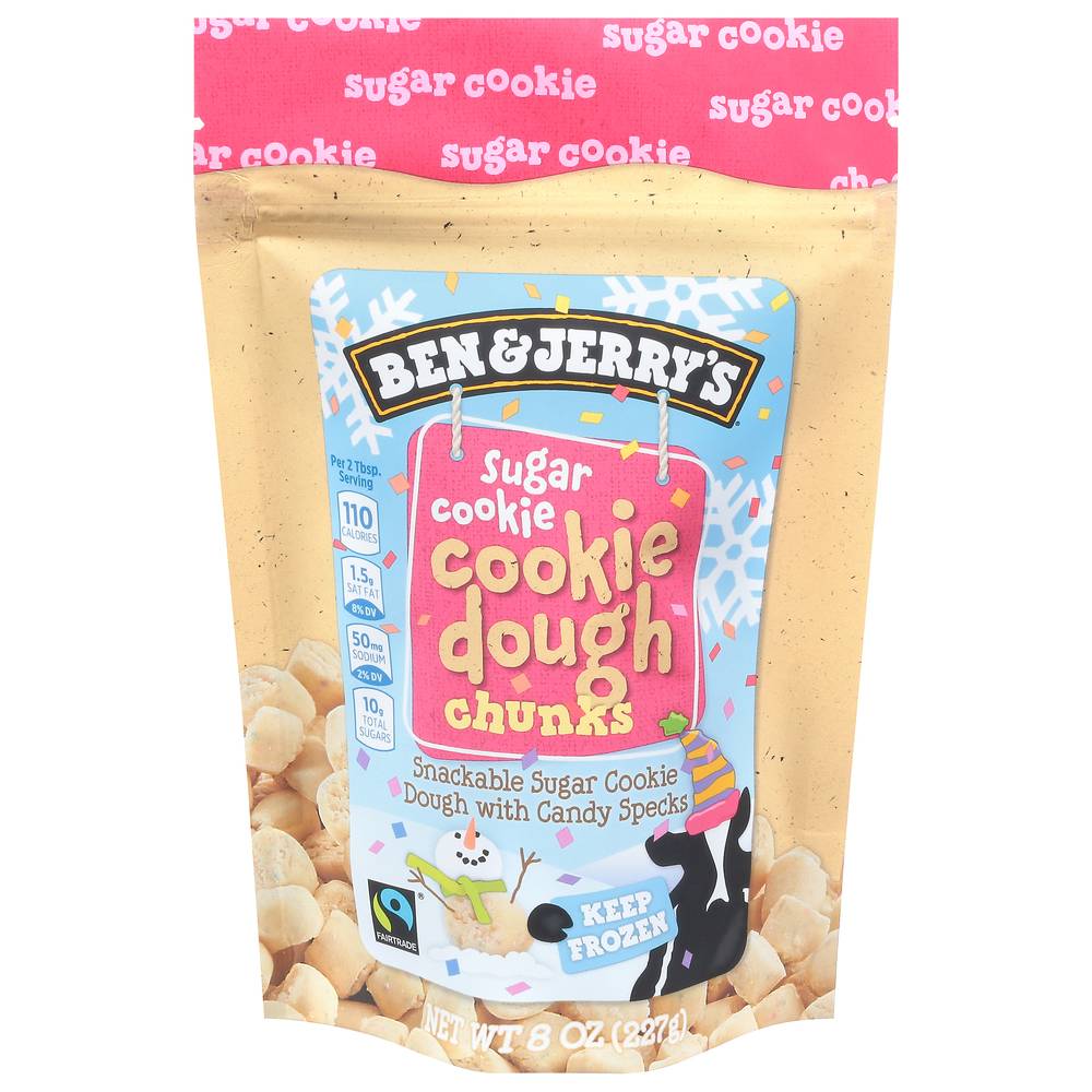 Ben & Jerry's Sugar Cookie Dough Chunks (8 oz)