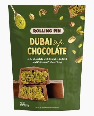 Rolling Pin Dubai Style Milk Chocolates (3.53 oz)