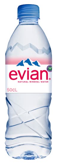 Evian Natural Mineral Water (500ml)