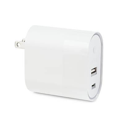 Nxt Technologies Universal Usb C and a Phone Charger (white)