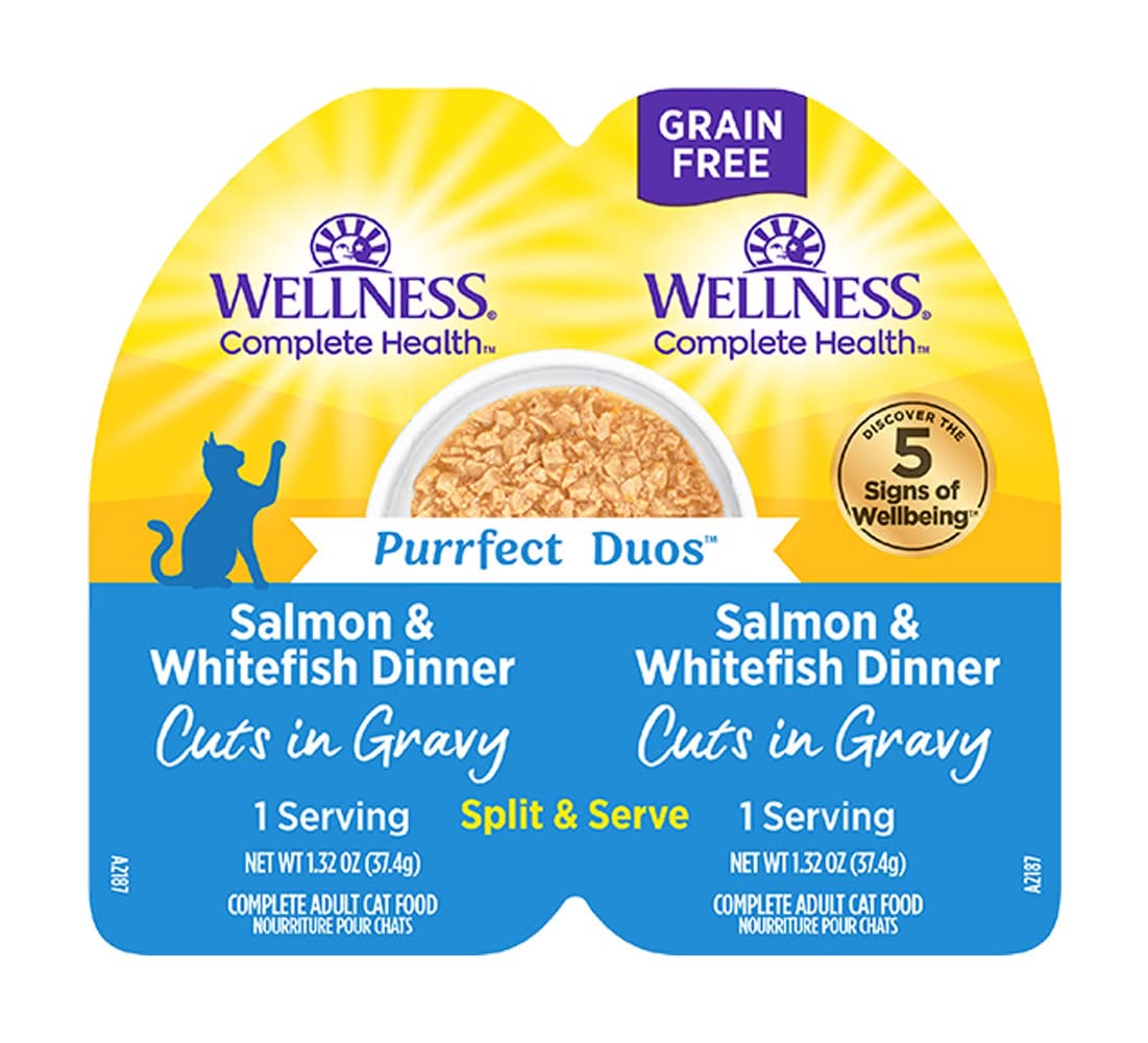 Wellness Purrfect Duos Grain Free Wet Cat Food Delivery Near Me | Order  Online | Uber Eats
