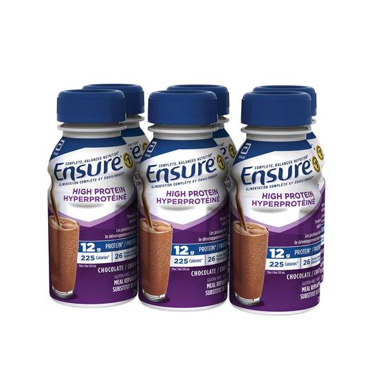 Ensure High Protein Meal Replacement Nutritional Supplement (6 ct, 235 ml)