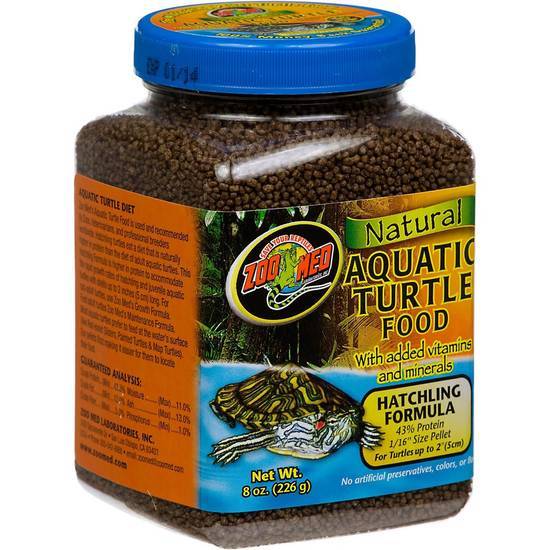 Zoo Med Natural Hatchling Formula Aquatic Turtle Food ( large)