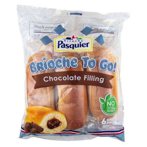 Pasquier Chocolate Filled Brioche Rolls To Go