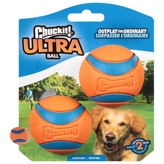 Chuckit! Medium Ultra Ball (2 balls)
