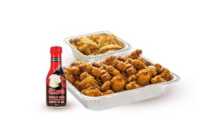 50 Pcs Boneless Meal Deal