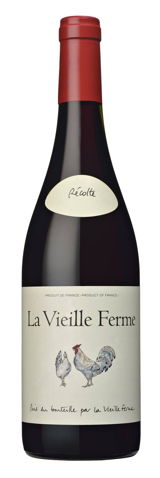 La Vieille Ferme - Vin rouge côtes du ventoux AOP domestique (750 ml)
