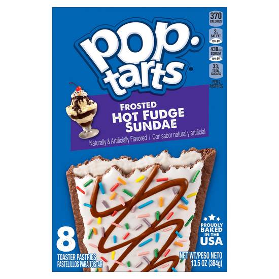 Pop-Tarts Frosted Hot Fudge Sundae Toaster Pastries (8 ct)