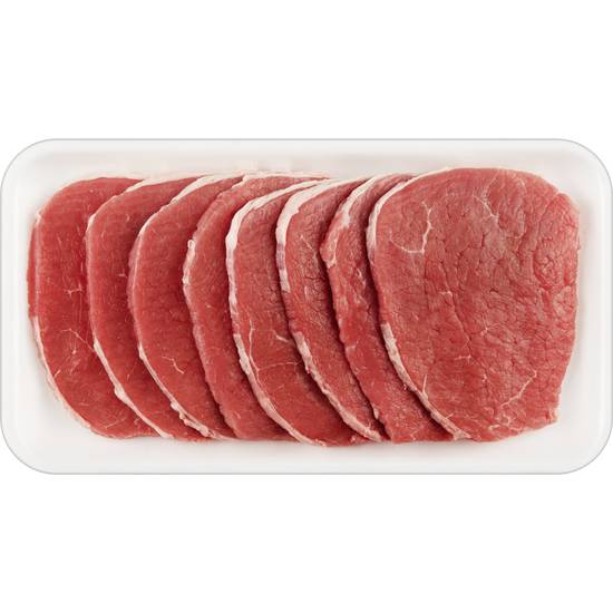 Beef Bottom Round Steak Family Pk