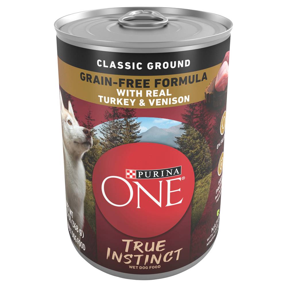 Purina True Instinct Grain Free Classic Ground Dog Food (13 oz)