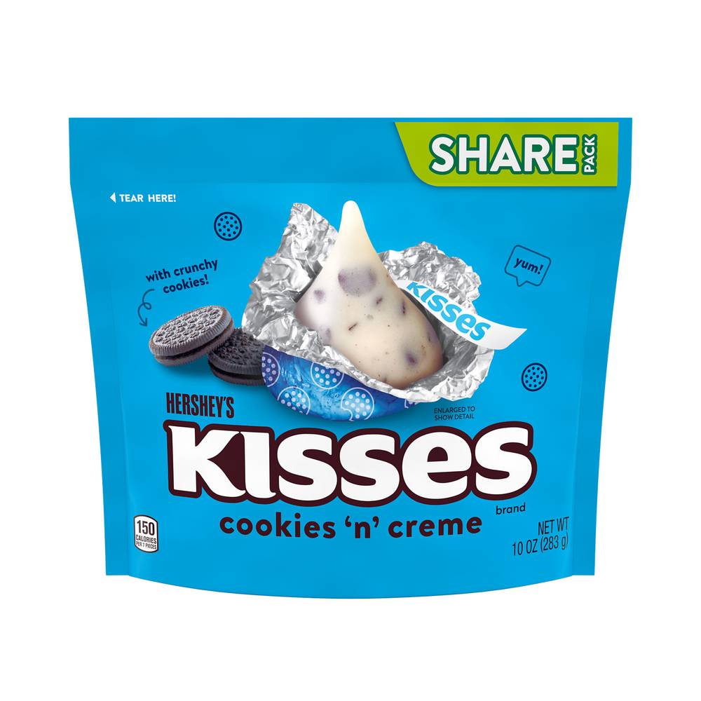 Kisses Share pack Cookies 'N' Creme Candy