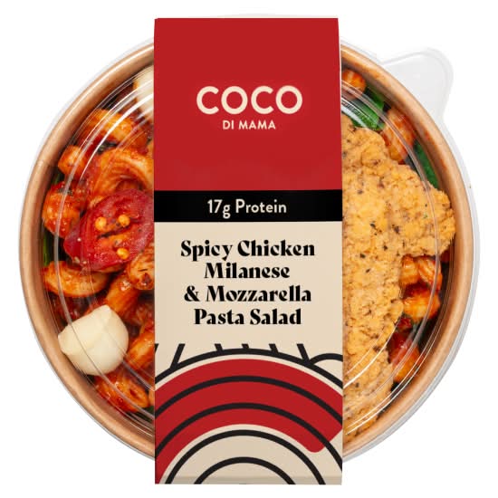 Coco di Mama Spicy Chicken Milanese & Mozzarella Pasta Salad (194g)