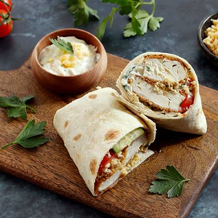 Wrap poulet