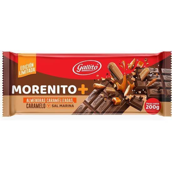 Chocolate Gallito Tableta Morenito Mix 200 gr