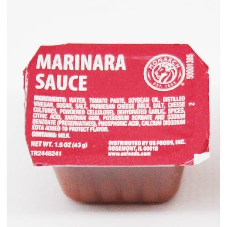 Monarch Marinara Sauce Cup (1.5 oz)