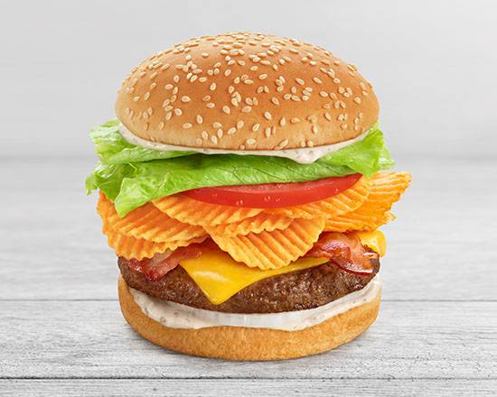 Ruffles Crunch Teen Burger