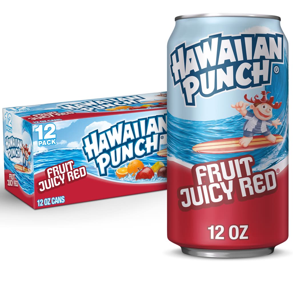 Hawaiian Punch Fruit Punch (12 ct, 12 oz)
